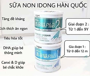 Sữa non cho trẻ sơ sinh từ 0 -12 tháng Ildong Plus 1 Hàn giúp trẻ phát triển trí não, xương, răng, tăng sức đề kháng, tiêu hóa tốt - QuaTangMe Extaste