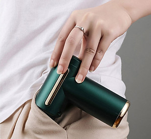 Máy massage mini cầm tay K2TOP : Mát xa 6 cấp độ, hỗ trợ maassage chuyên sâu, giảm đau cơ, cứng khớp hiệu quả nhanh chóng, đi kèm 4 đầu chuyên dụng 