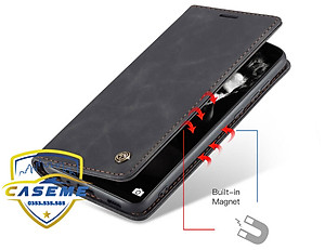 Bao da cao cấp dành cho Samsung A12, Samsung A52, Samsung A52s Samsung A72 dạng ví Caseme - Hàng Nhập Khẩu