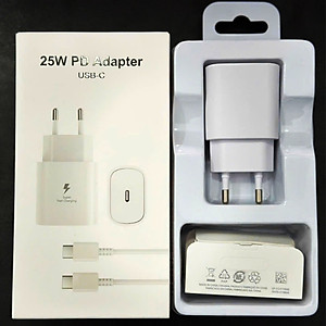 Bộ dây và củ sạc nhanh sam sung 25w type C - Hàng chính hãng