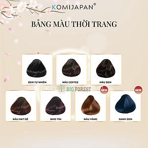 Lược nhuộm tóc, Dầu gội Phủ Bạc thảo dược, 350ml, Komi Nhật Bản 