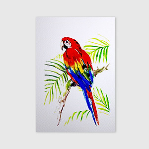 Giấy vẽ màu nước A5 giấy cao cấp có vân đẹp màu trắng sang, dòng giấy chuyên dụng chất giấy dày định lượng 260gsm nhập từ Ý 15 tờ TI599 Green Art- Hàng chính hãng