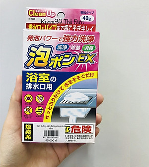 Gói bột tẩy rửa thông tắc đường ống vệ sinh đa năng  - Nội địa Nhật