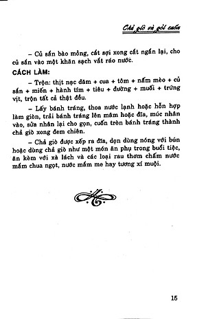 Chả Giò Và Gỏi Cuốn