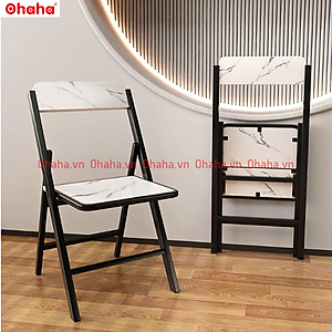 [Kèm Ảnh Thực Tế - Miễn phí vận chuyển & Lắp đặt] BÀN ĂN GẤP GỌN THÔNG MINH CÓ GHẾ VÀ BÁNH XE OHAHA - BA023