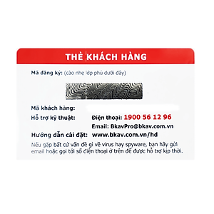 Phần mềm diệt virus BKAV Pro Internet Security AI 3PC/1 năm - Hàng Chính Hãng