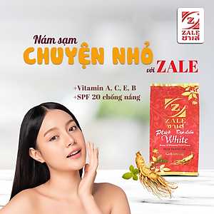 Kem Dưỡng Trắng Da Z ZALE ĐỎ NHÂN SÂM 6g Tẩy Nám Tàn Nhang Che Khuyết Điểm - BỘ 12 HỦ