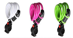 Khóa dây mật khẩu mật mã 5 số chống trộm xe máy xe đạp, khóa số dây dài của nhà tủ chống trộm
