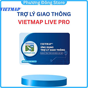 [Nhập mã TIKISMEV5] Vietmap Live Pro 2 năm Trợ lý giao thông Chính hãng SMEV phân phối