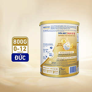 Sữa bột Nestlé NAN SUPREMEPRO 1 800g nhập khẩu Đức với 5HMO & đạm Gentle Optipro ( Dành cho trẻ từ 0 - 12 tháng tuổi)