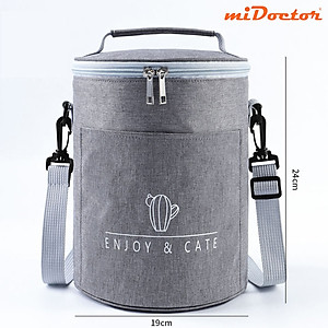 [HÀNG CÓ CHỌN SIZE] Túi Giữ Nhiệt Đựng Hộp Cơm Văn Phòng Siêu Dày 3 Lớp Chống Thấm Cao Cấp Chính Hãng