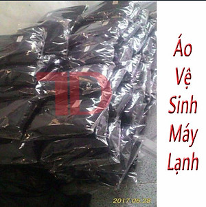 Túi vệ sinh máy lạnh, đuôi 2.5 mét, miệng 1.8 mét, áo bạt trùm rửađiều hòa treo tườn, dụng cụ vệ sinh máy lạnh, tặng kèm dây xỏ, hàng chính hãng, Điện Lạnh Thuận Dung