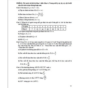 Sách - Bộ đề ôn tập thi tốt nghiệp THPT môn toán (thích hợp dùng cho các kì thi đánh giá năng lực) - HA