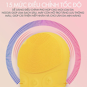 [ THANH LÝ NEW ] Máy rửa mặt KEMEI KM-1070 làm sạch da mặt, thúc đẩy hấp thụ dưỡng chất, tẩy trang hoàn hảo sử dụng được cho tất cả các loại da, nam nữ đều dùng được