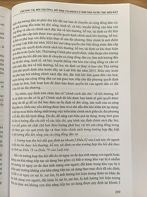 Bình luận khoa học Luật Đất đai năm 2024