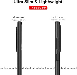 Ốp lưng nhám chống sốc siêu mỏng 0.3mm cho Samsung Galaxy S22 Ultra hiệu Memumi có gờ bảo vệ camera - Hàng nhập khẩu