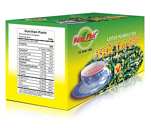 Trà Tim Sen Túi Lọc Hùng Phát Hộp 25 Gói