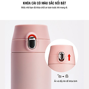 Bình Giữ Nhiệt LocknLock Featherlight One-touch Tumbler LHC3257 500ml
