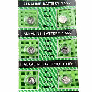 20 Vỉ 200 Viên Pin Đồng hồ AG1 - LR621 - 364 - SR621 - 164