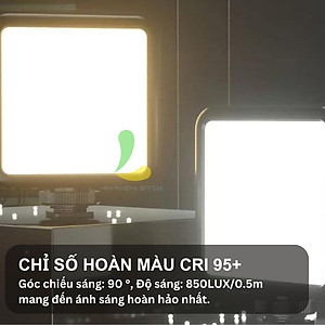 Đèn hỗ trợ quay phim chụp ảnh ULANZI VIJIM VL81 - Đèn Led quay vlog tích hợp pin sạc 3000mAh - Hàng nhập khẩu