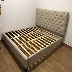 Giường ngủ bọc nệm 1m8x2m