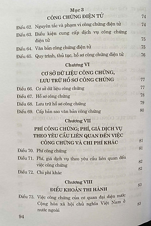 Luật Công Chứng Năm 2024