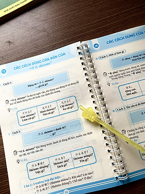 Sách - Sổ tay ngữ pháp tiếng Trung (đi kèm sách tự học tiếng Trung từ con số 0 - 4 tập)