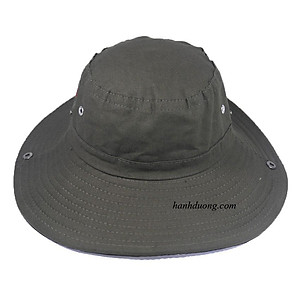 Nón tai bèo, nón bo nam, nón lính mùa hè xanh vành rộng, chống nắng tốt - NBN01