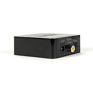Bộ chuyển âm thanh TV 4K quang optical sang audio AV ra amply + Cáp optical KA03 Bộ Chuyển Quang Âm Thanh Từ Digital Sang Analog Âm Thanh Lớn Tặng Kèm Dây AV  - Hàng chính hãng