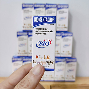 Dung Dịch Nước Nhỏ Mắt BIO GENTADROP Cho Chó Mèo Chai 10ml