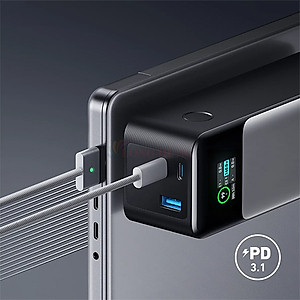 Sạc dự phòng Anker 737 PowerCore 1USB 2Type-C 140W PD3.1 24000mAh A1289 - Hàng chính hãng