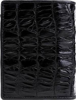 Ví nam da cá sấu đan viền gai đuôi kiểu đứng nhiều màu Huy Hoàng HT2258-2259-2260-2701