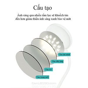 Đèn Bàn Kẹp Bàn 