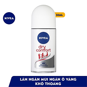 Lăn Ngăn Mùi NIVEA Khô Thoáng Mịn Màng (50ml) - 81611