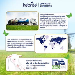 Combo 2 lon Sữa dê Kabrita số 2 cho trẻ từ 12- 24 tháng - Lon 800g