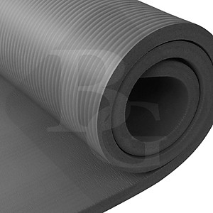 BG Thảm tập Yoga,GYM chuyên dụng dày 15mm NBR nguyên khối, độ đài hồi tốt, chống lún, Chống trơn trượt, độ bám cao, ngăn ngừa hôi và ẩm mốc (hàng nhập khẩu)
