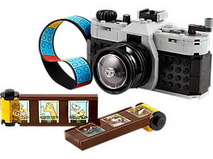 Đồ Chơi Lắp Ráp Máy Ảnh Retro 3 In 1 - Retro Camera - Lego Creator 31147 (261 Mảnh Ghép)