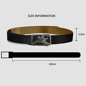 Dây nịt nam, thắt lưng nam dây dù cao cấp bền đẹp khóa đúc đặc tự động tiện lợi mẫu HOT