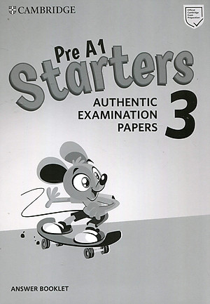 Pre A1 Starters 3 Answer Booklet: Authentic Examination Papers