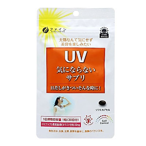Viên uống chống nắng UV Fine Japan Nhật Bản, chống nắng toàn diện, giảm thâm nám, 30 viên/túi