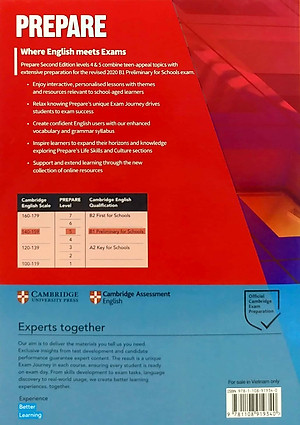 Prepare B1 Level 5 Workbook with Audio Download