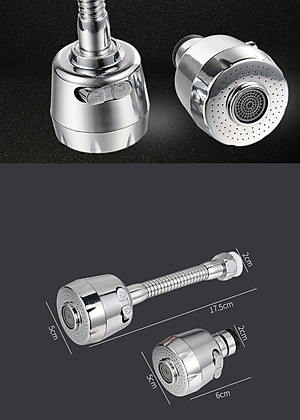 Đầu Gắn Vòi Nước Rửa Chén Xoay 360 Độ Tiết Kiệm Nước XR581
