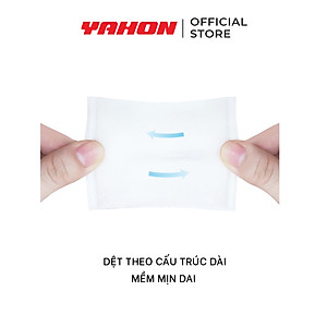 Combo Hộp Bông tẩy trang POP-PUF 6x8cm dạng túi, 80 Miếng/Hộp