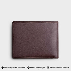 Ví nam da bò Trita ( Thời trang nam dáng ngang - Ví da RVN16 )