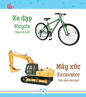Từ Điển Bằng Tranh Dành Cho Trẻ Em - Phương Tiện Giao Thông