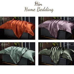 Vỏ Áo Gối Nằm Lụa 50x70cm Hin Home Bedding Mẫu 1