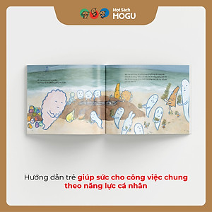 Truyện Ehon bé 3-4-5 tuổi - Chuyến dã ngoại của các bạn ma