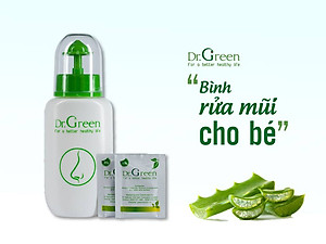 Hộp muối nha đam rửa mũi Dr.Green (30 gói chính hãng)