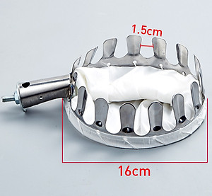 Dụng Cụ Hái Trái Cây Trên Cao Kèm Túi Vải KUNBE Chuẩn Size 16 Cm, Vợt Hái Quả Bằng Kim Loại Siêu Chắc - Hàng Loại 1