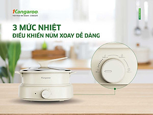 Nồi lẩu đa năng Kangaroo KGEH50N2B - Hàng chính hãng